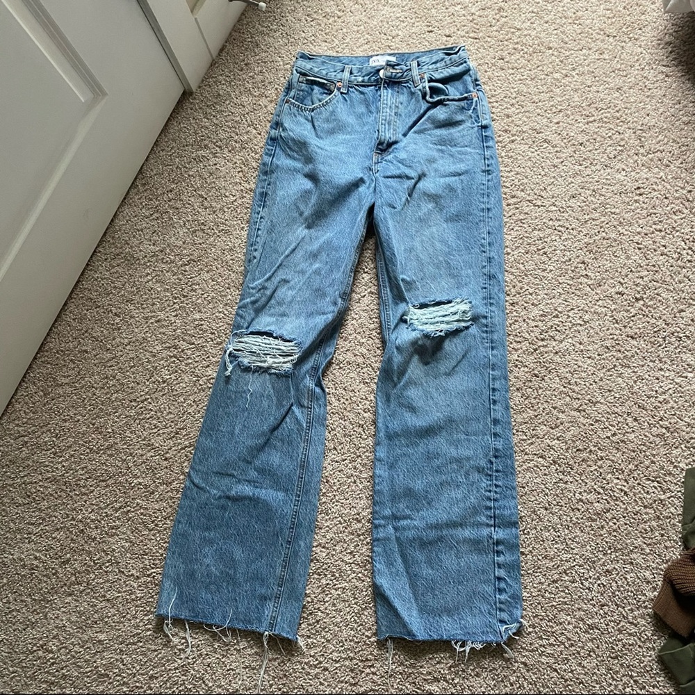 Zara Wide Leg Jeans